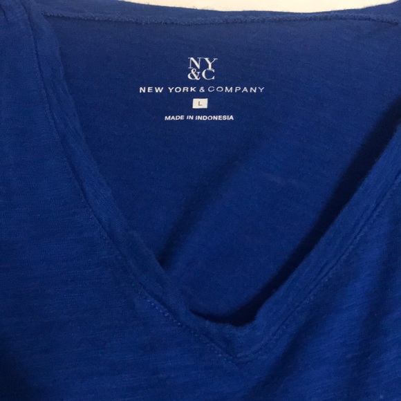 Royal blue casual shirt - Picture 2 of 4